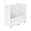 Rangement pour dossiers roulants 21 emplacements avec roulettes-1558879968