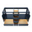 Cambridge 60'' W Double Bathroom Vanity Base-932667366-868186211