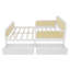 Cadre de lit pour la maison, cadre de lit plateforme avec 2 tiroirs de rangement, lit en rotin avec tête et pied de lit-1041737936-1041737937