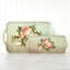 Grand plateau de table en mélamine Pimpernel Roses antiques 18,9 po x 11,6 po