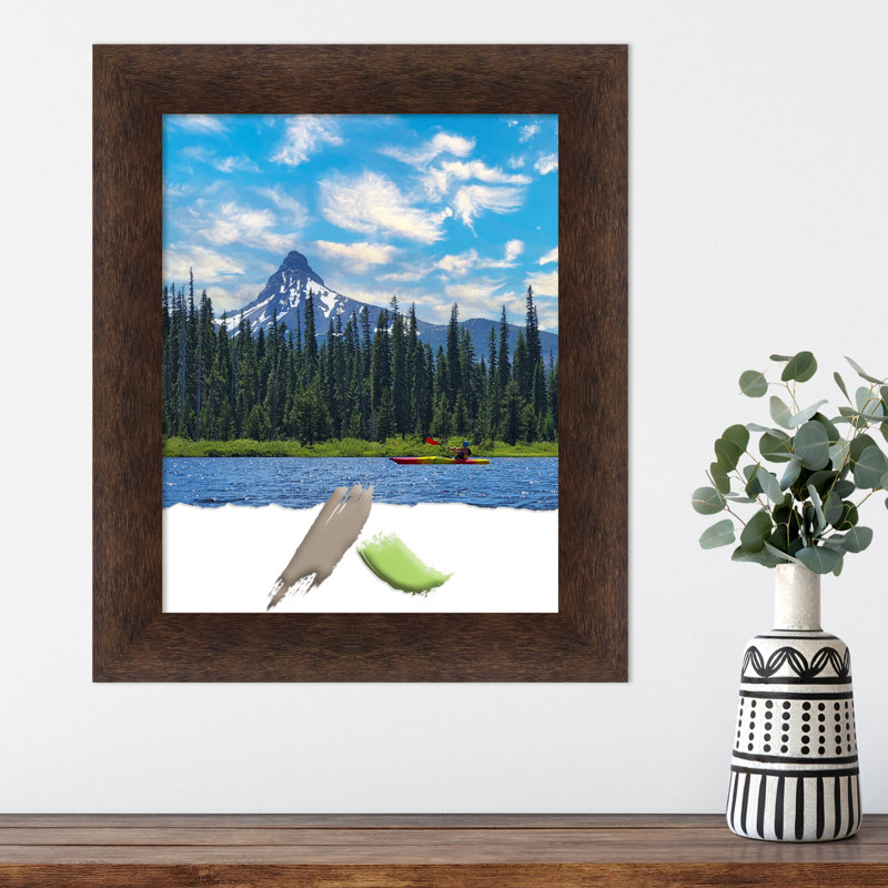 Stillas Brown Wood Picture Frame, 16'' W x 20'' H