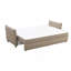Lit gigogne escamotable en tissu avec rangement-129386777