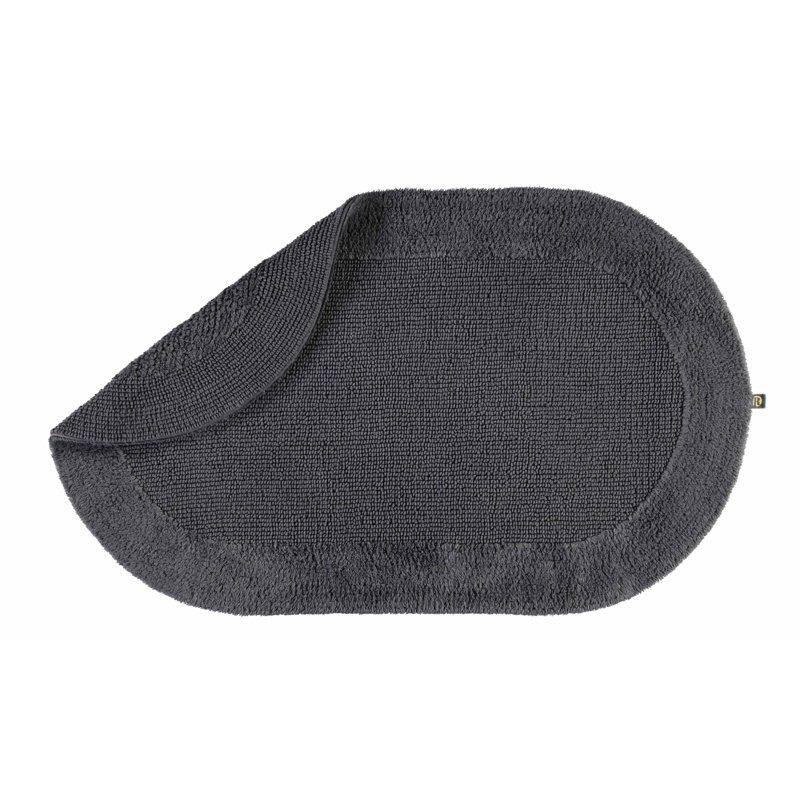 Exquisite Bath Rug, Dark Grey, 80cm W x 80cm L