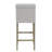Cirencester Upholstered Counter Stool with Solid Wood Frame-823486461-838980379