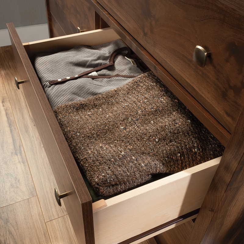 Gudrun 50.55'' W 6 - Drawer Dresser, Grand Walnut