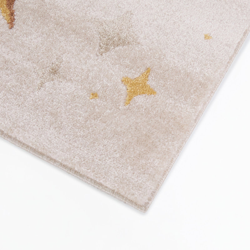 Zenith Yellow Celestial Area Rug, 7'10" x 10'
