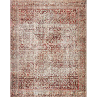 Tapis oriental rouge / brun Sim