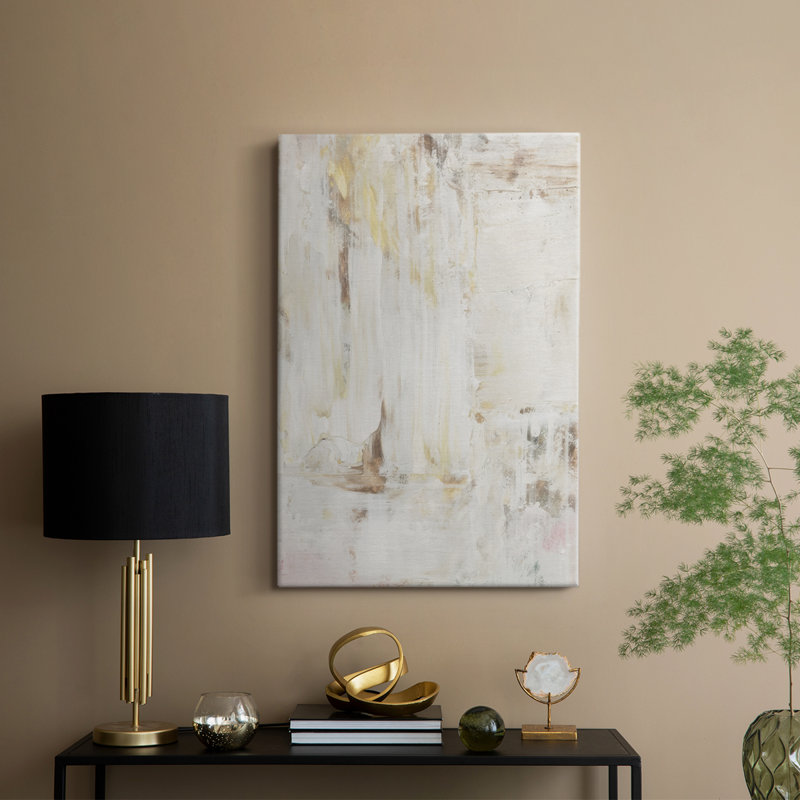 Milky Patina I -Gallery Wraraped Cavas, H 27 po x l 18 po