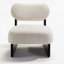 Fauteuil d'appoint en tissu Boucle