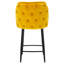 Atka Upholstered Counter Stool with Metal Frame-720138660