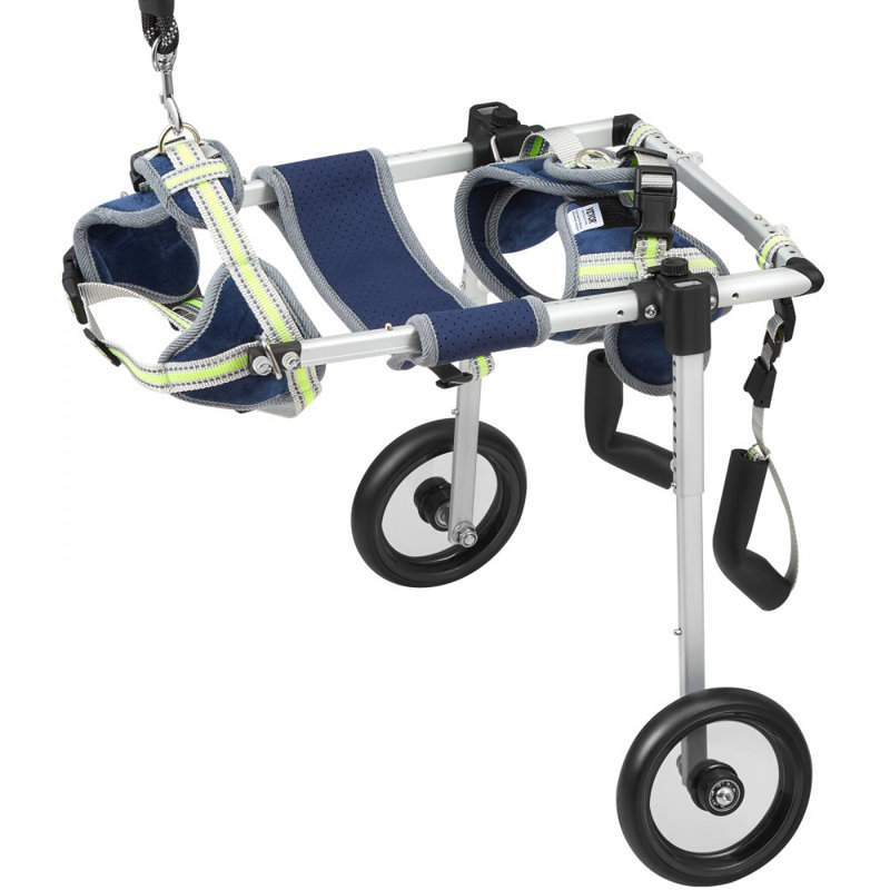 Fauteuil roulant pliable pour chien, H 14,76 po x l 17,91 po x P 10,23 po