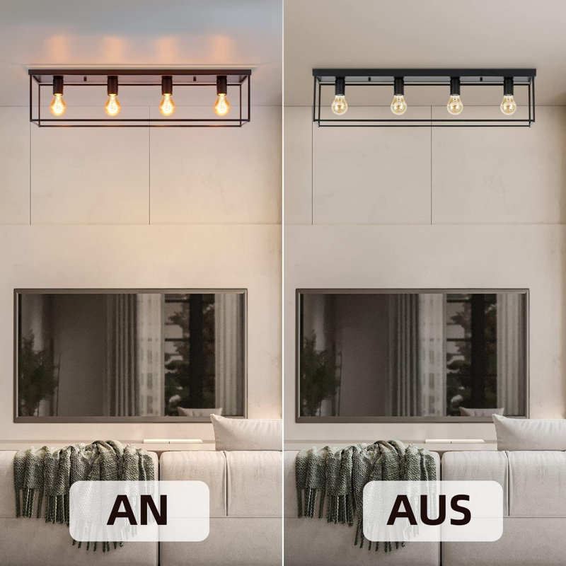 Iron Flush Mount