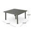 Table de salle à manger 64 "-298409677