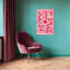 «Love You», art mural abstrait fantaisiste romantique-129021637