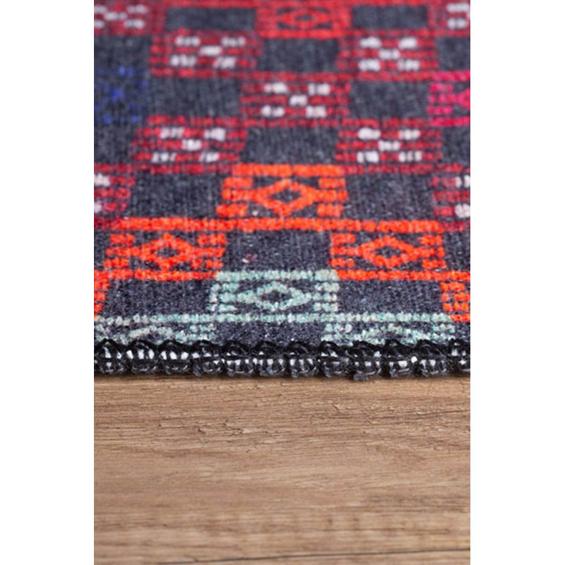 Tapis décoratif coloré Ottilie, Tapis de couloir 2 pi 6 po x 5 pi