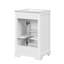 Armoire de salle de bain avec lavabo et porte à fermeture douce-1189637047