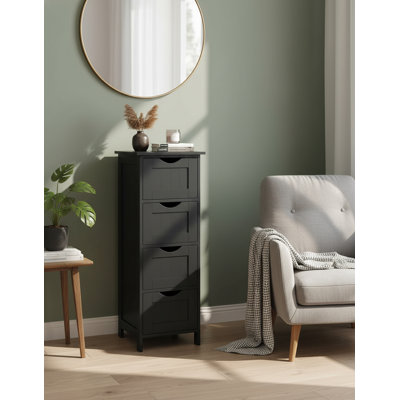 Engineered Wood Freestanding Bathroom Cabinet