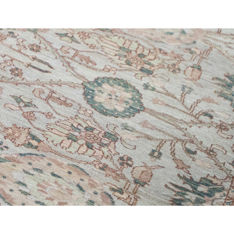 Hand-Knotted High-Quality Red Area Rug