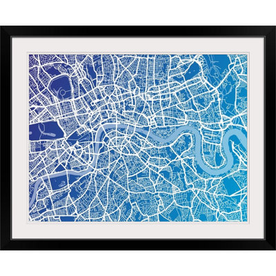 «London Map» par Bellen, impression