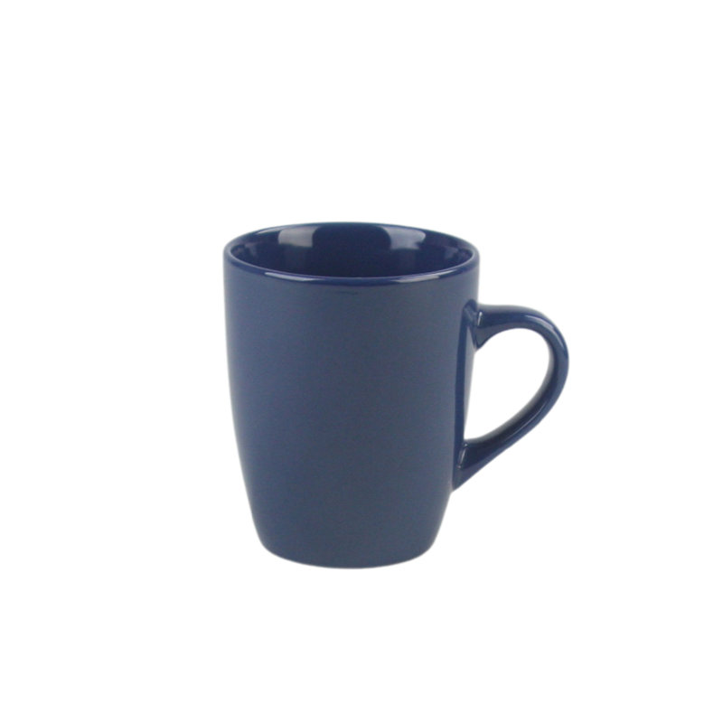 Grande tasse à café en grès Keswick, Bleu