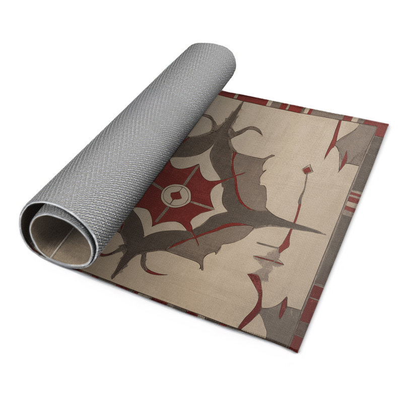 Chateau Mosaic Indoor And Outdoor Area Rug, Rectangle 4' x 6'