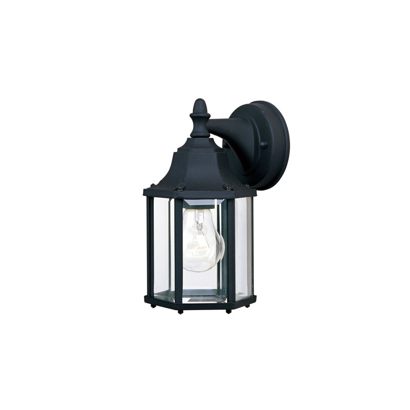 Allegan Aluminum Wall Light, Black