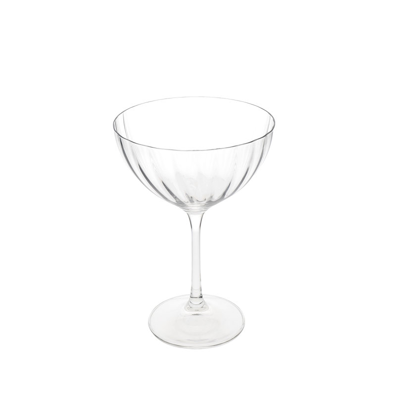 Mikasa Treviso Crystal Coupe Glasses, 300ml