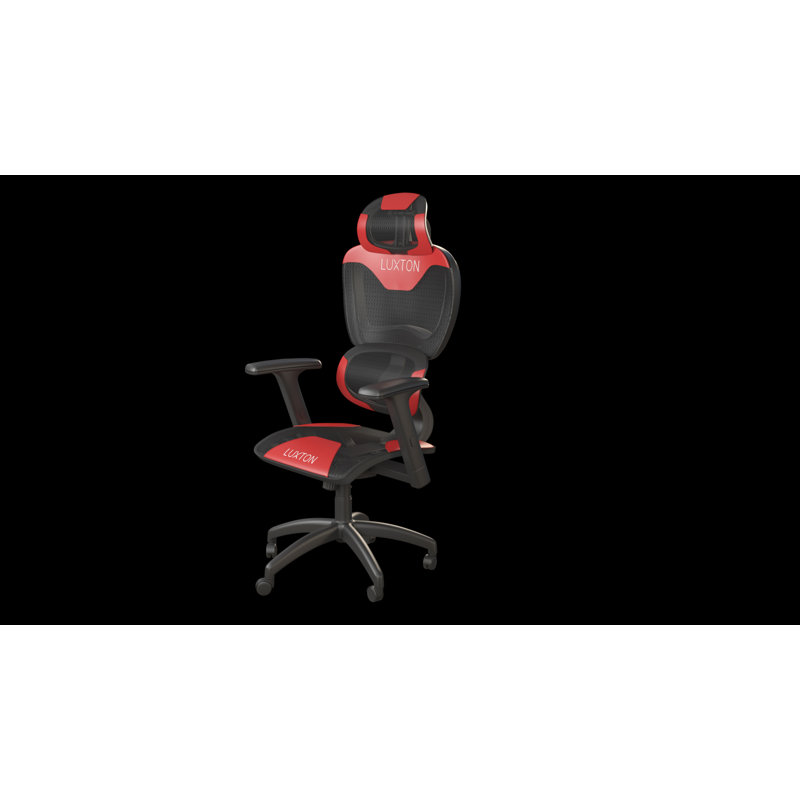 Luxton Home Adjustable Reclining Ergonomic Swiveling PC & Racing Game Chair