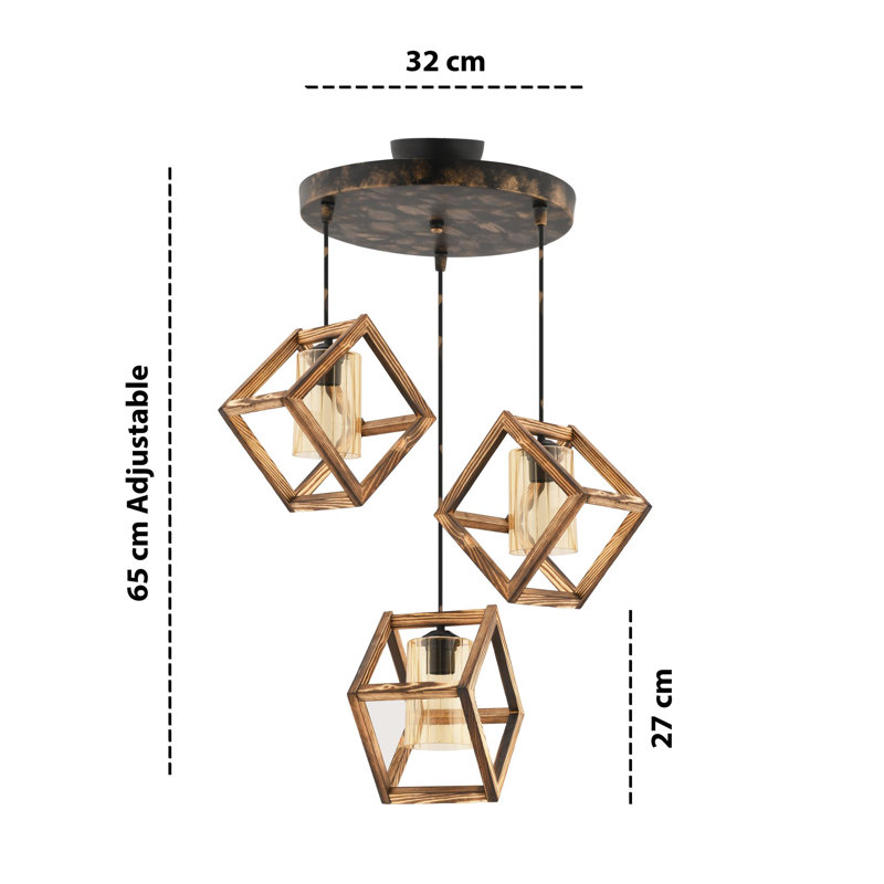 Lustre, Rétro, Trois lumières
