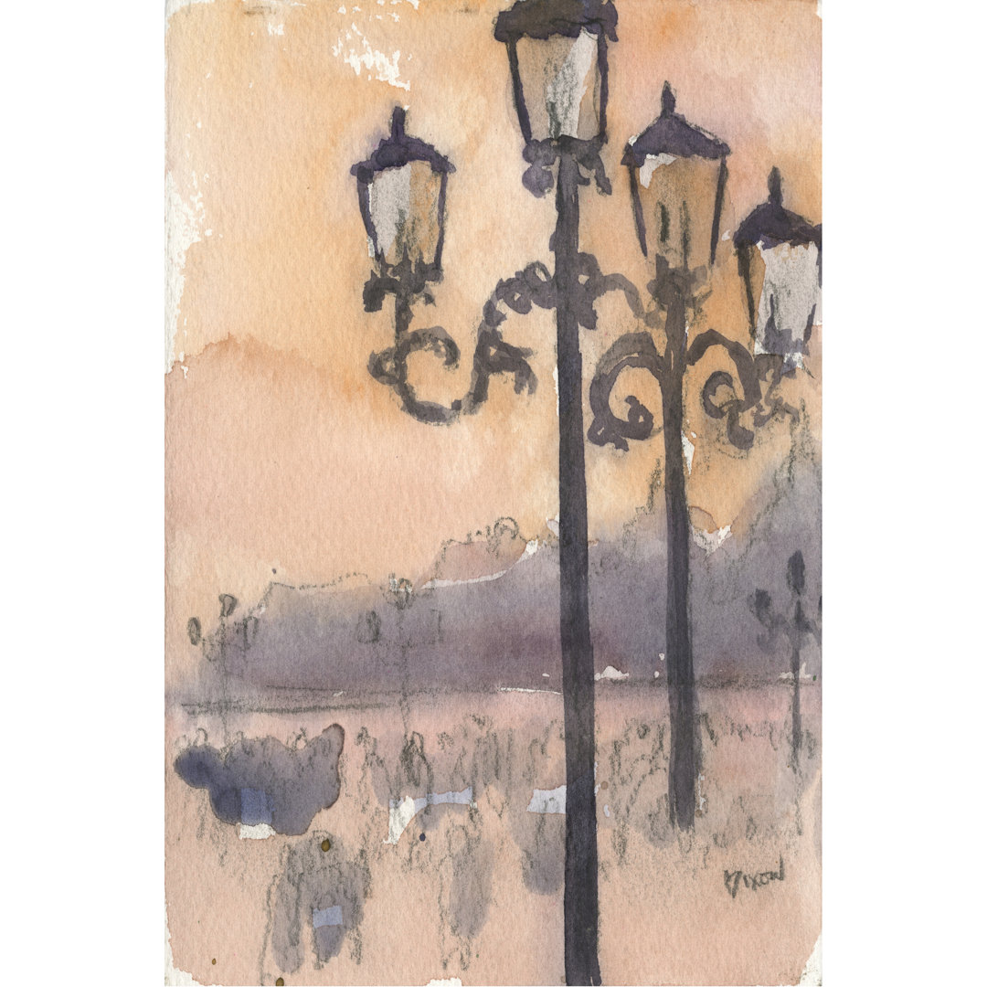 Leinwandbild Venice Watercolors I von Samuel Dixon