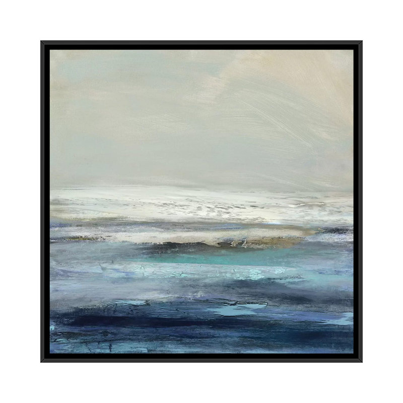 «In Motion», impression sur toile, H 26 po x l 26 po x P 1,5 po, Toile avec cadre noir, Pas de tapis