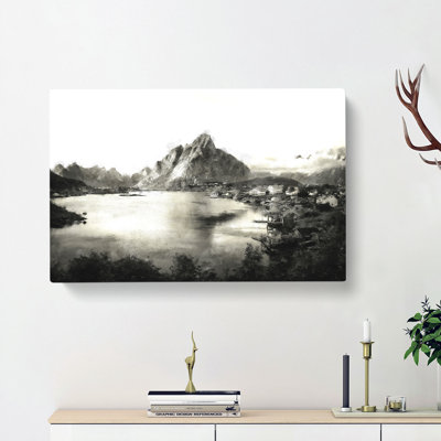 Reine Norway - Wrapped Canvas