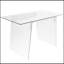 Bureau contemporain en transparent par Lumisource
