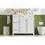 Meuble-lavabo de 36 po avec lavabo en céramique, tiroirs standard et double couche, portes à fermeture en douceur, tablettes réglables, armoire de rangement moderne pour petites et moyennes salles de bain-1931988763-1931988762