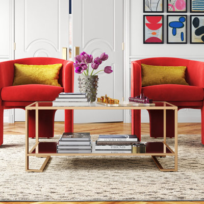 Zappa Sled Coffee Table with Storage