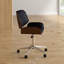 Kimpel Faux Leather Mid-Century Office Chair-1447625251