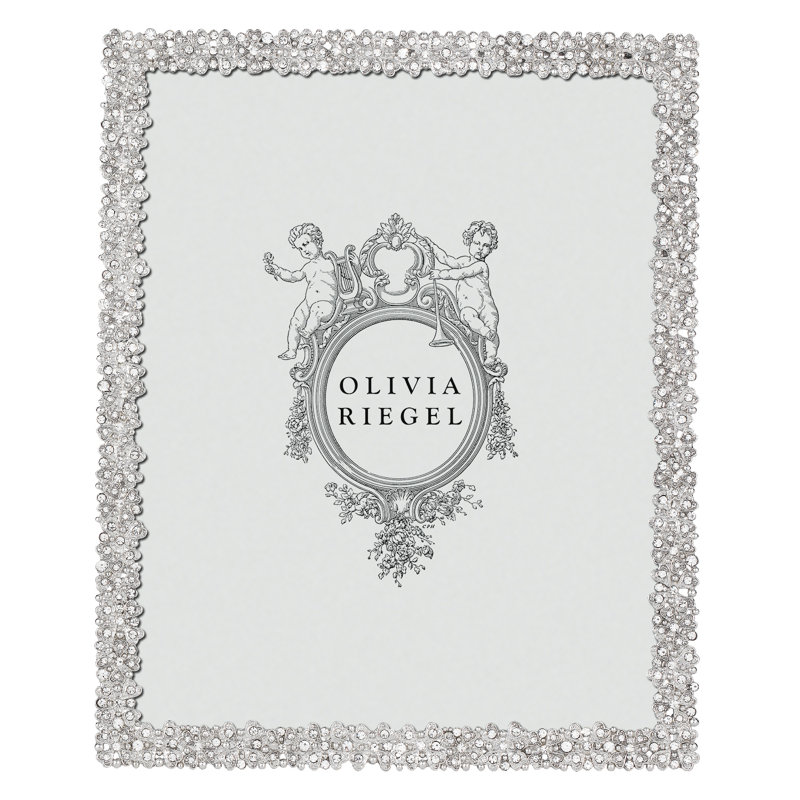 Evie Metal Picture Frame, 8" x 10", Silver