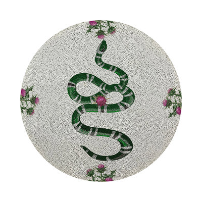 Napperon Thistle and Snake