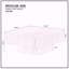 Table basse carrée moderne 35,43 pouces Handcraft