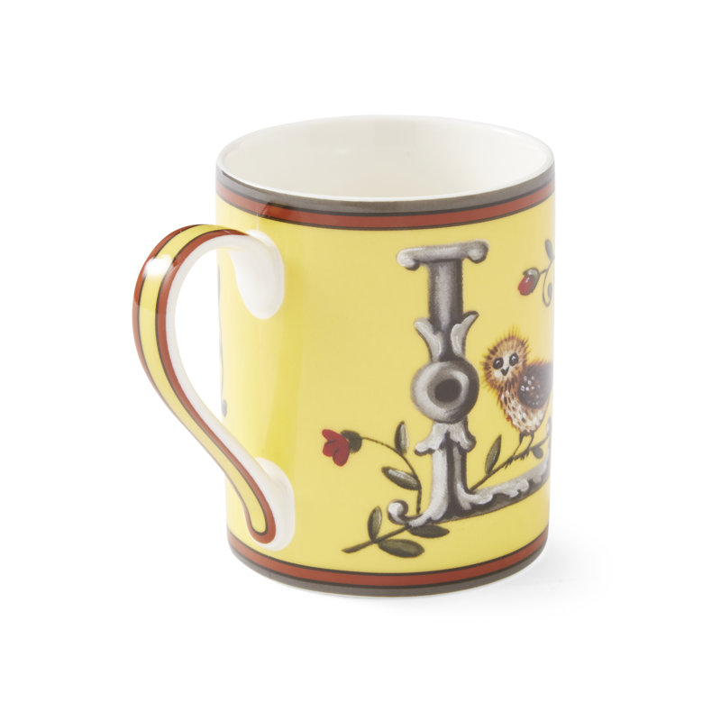12 Oz Alphabet Mug – O, L