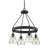 Levi 4 - Light Wagon Wheel Chandelier