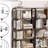 5 Tier Large Book Shelf, Bookcase Office Open Bookshelf,Shelves for Living Room, Office Shelf-120027492