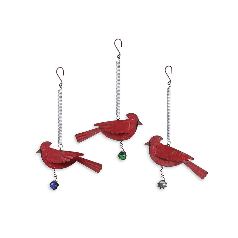 Ornement figurine suspendu cardinaly