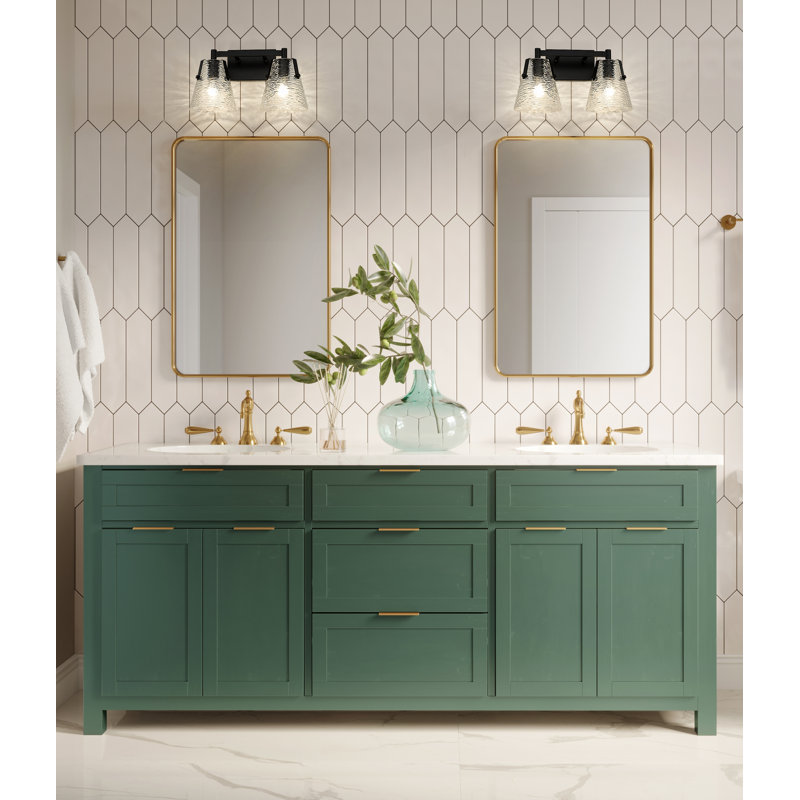 Truckee 2 - Light Dimmable Vanity Light, Matte Black