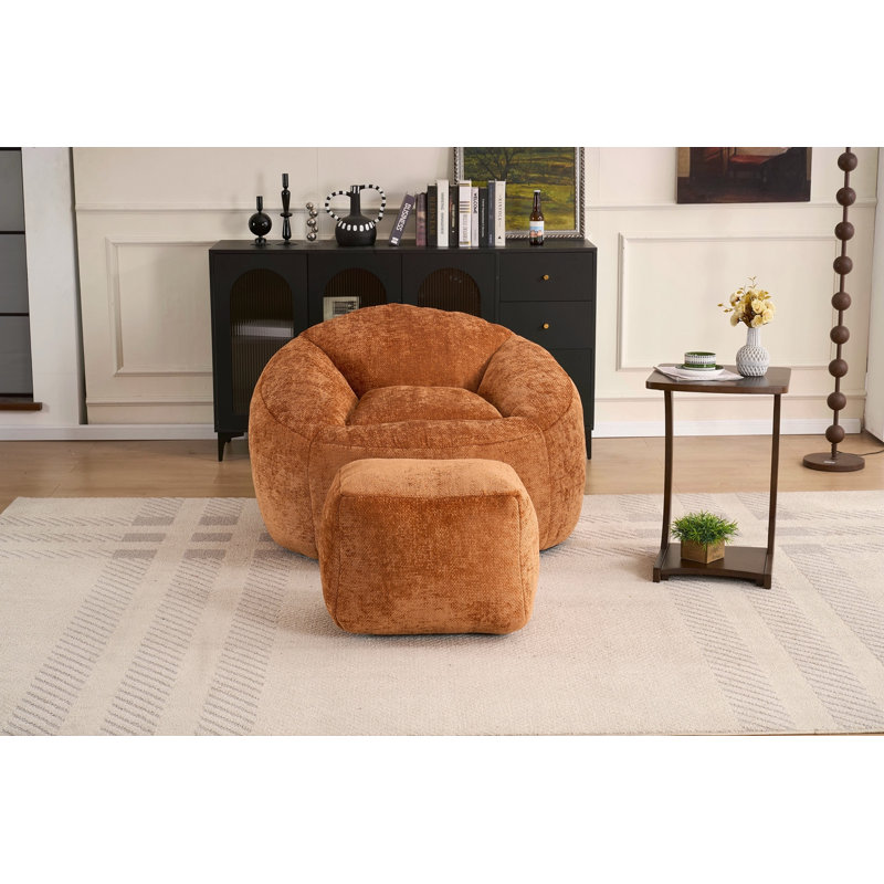 Foam Bean Bag Chairs For Adults/Teens With Filling,Bean Bag Lazy Sofa With Soft Chenille Cover, Bean Bag,Indoor & Outdoor