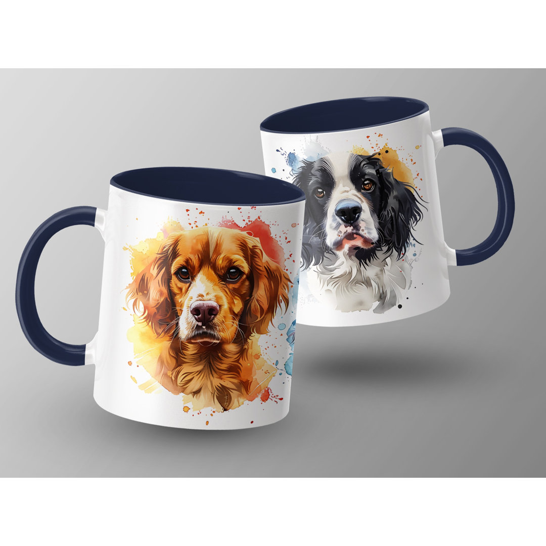 Cavalier King Charles Spaniel Art 11oz Coffee Mug