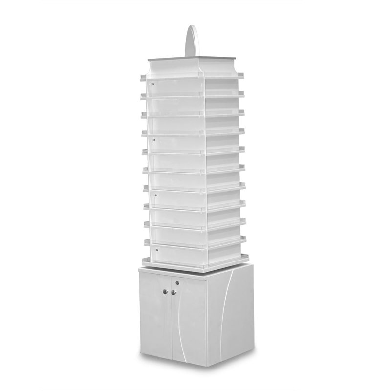 Vitrine en bois H 75 po x l 18 po