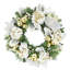 28" Snowy Leaves Holiday Wreath