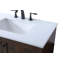 Meuble-lavabo double 84 po avec plateau en marbre d'ingénierie Soma-860898776