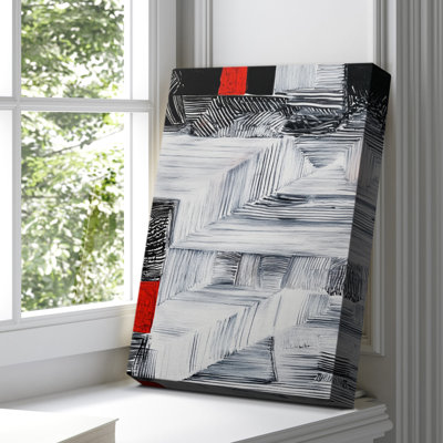 Toile tendue avec châssis abstrait CDXLV
